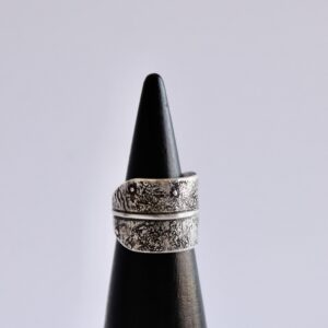 Bague ancrage, bague en argent fait main par Maryjou