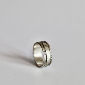 Bague Arka, bague en argent fait main par Maryjou