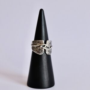 Bague éclat, bague en argent fait main par Maryjou