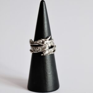 Bague Elyane, bague en argent fait main par Maryjou