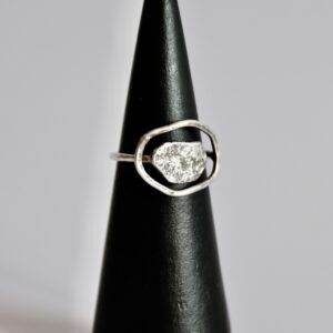 Bague Illusion, bague en argent fait main par Maryjou