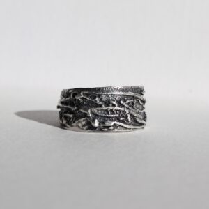 Bague lyane, bague en argent fait main par Maryjou