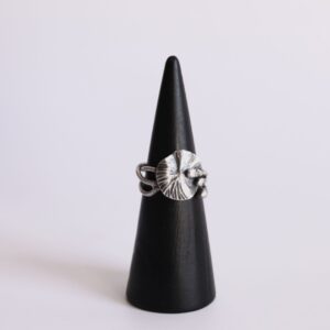 Bague Nénuphar, bague en argent fait main par Maryjou