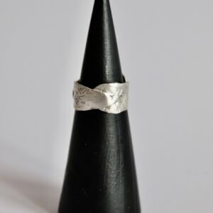 Bague pétale, bague en argent fait main par Maryjou