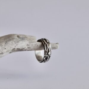 Bague racyne, bague en argent fait main par Maryjou