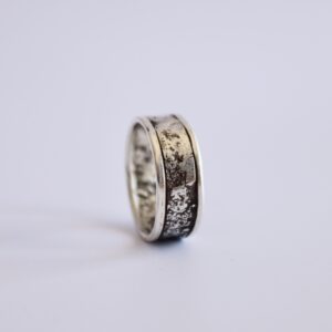Bague terra, bague en argent fait main par Maryjou
