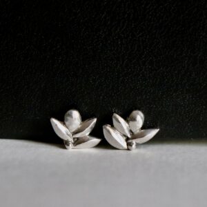 Boucles Azaria, boucles d’oreilles en argent fait main par Maryjou