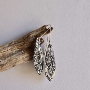 Boucles mary, boucles d’oreilles en argent fait main par Maryjou