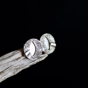 Boucles Mira, boucles d’oreilles en argent fait main par Maryjou