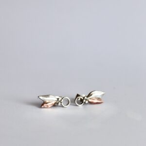 Boucles Orilys, boucles d’oreilles en argent fait main par Maryjou