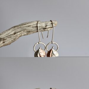 Boucles Selvane, boucles d’oreilles en argent fait main par Maryjou