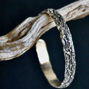 Bracelet Amalgame, bracelet en argent fait main par Maryjou