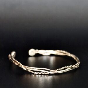 Bracelet entrelacs, bracelet en argent fait main par Maryjou