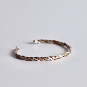 Bracelet Tryade, bracelet en argent fait main par Maryjou