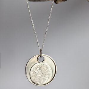 Pendentif soleye, pendentif en argent fait main par Maryjou