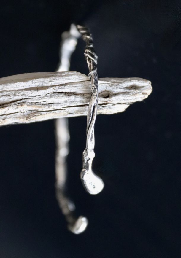 Bracelet Lelyane 2, bracelet en argent fait main par Maryjou