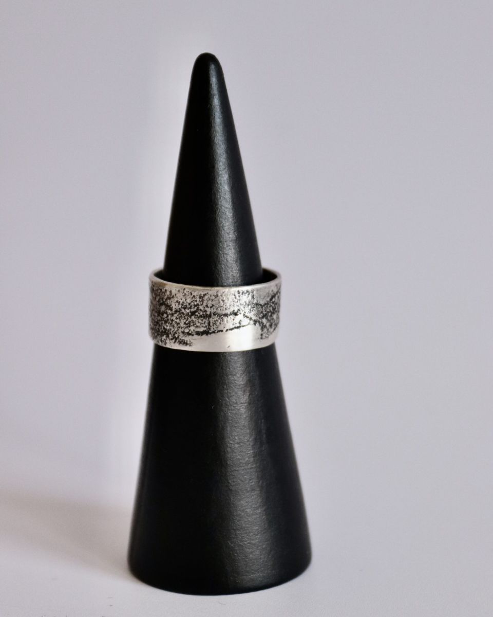 Bague Galactyk 3 Bague Galactyk, bague en argent fait main par Maryjou — vue 3