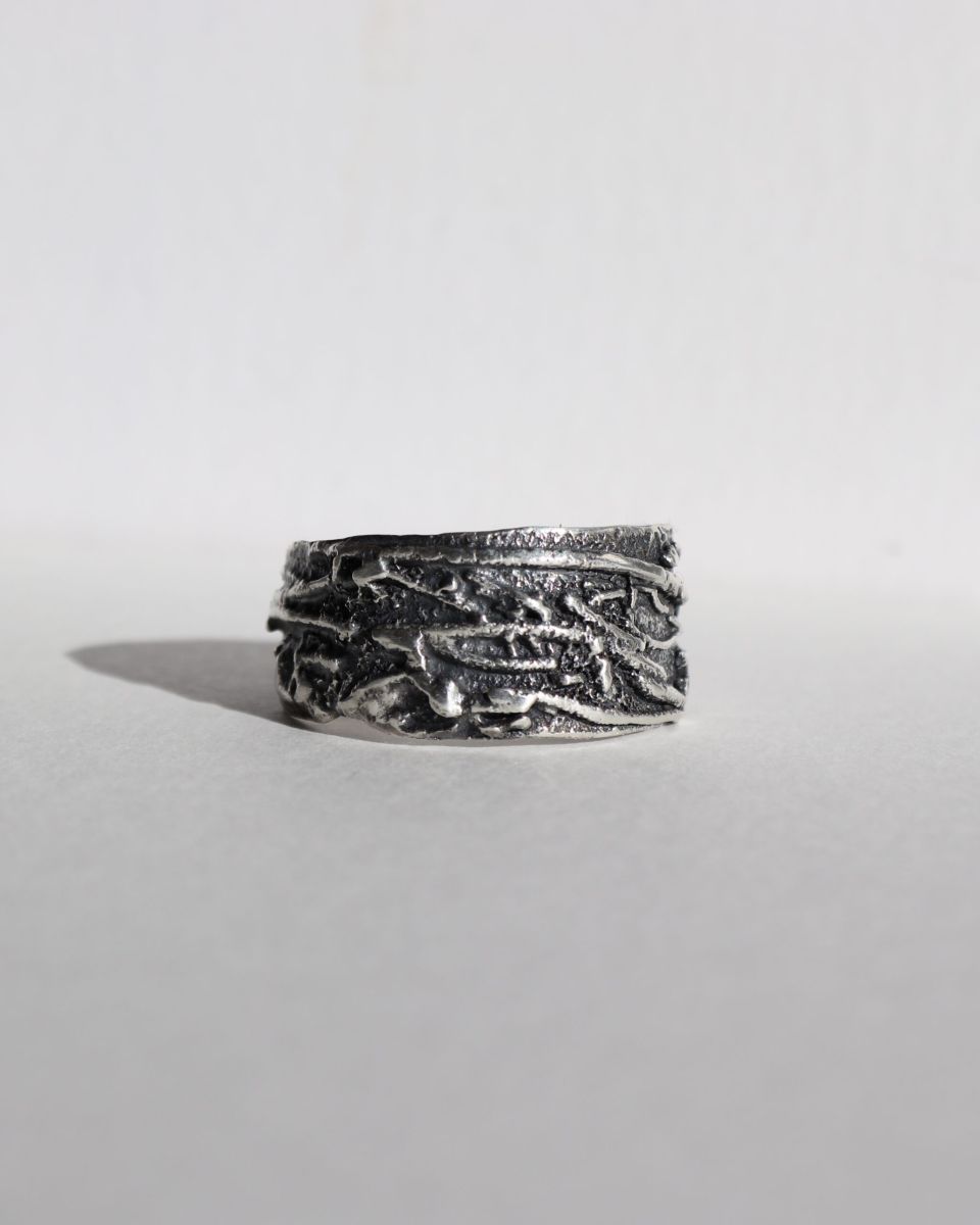 Bague lyane 1 Bague lyane, bague en argent fait main par Maryjou