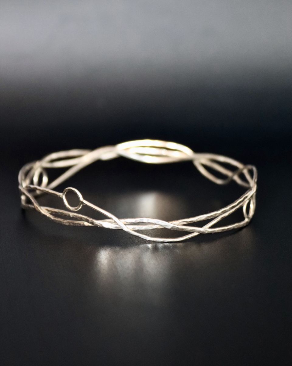Bracelet Elfy 2 Bracelet Elfy, bracelet en argent fait main par Maryjou — vue 2