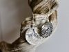 Boucles duelles, boucles d’oreilles en argent fait main par Maryjou — vue 3