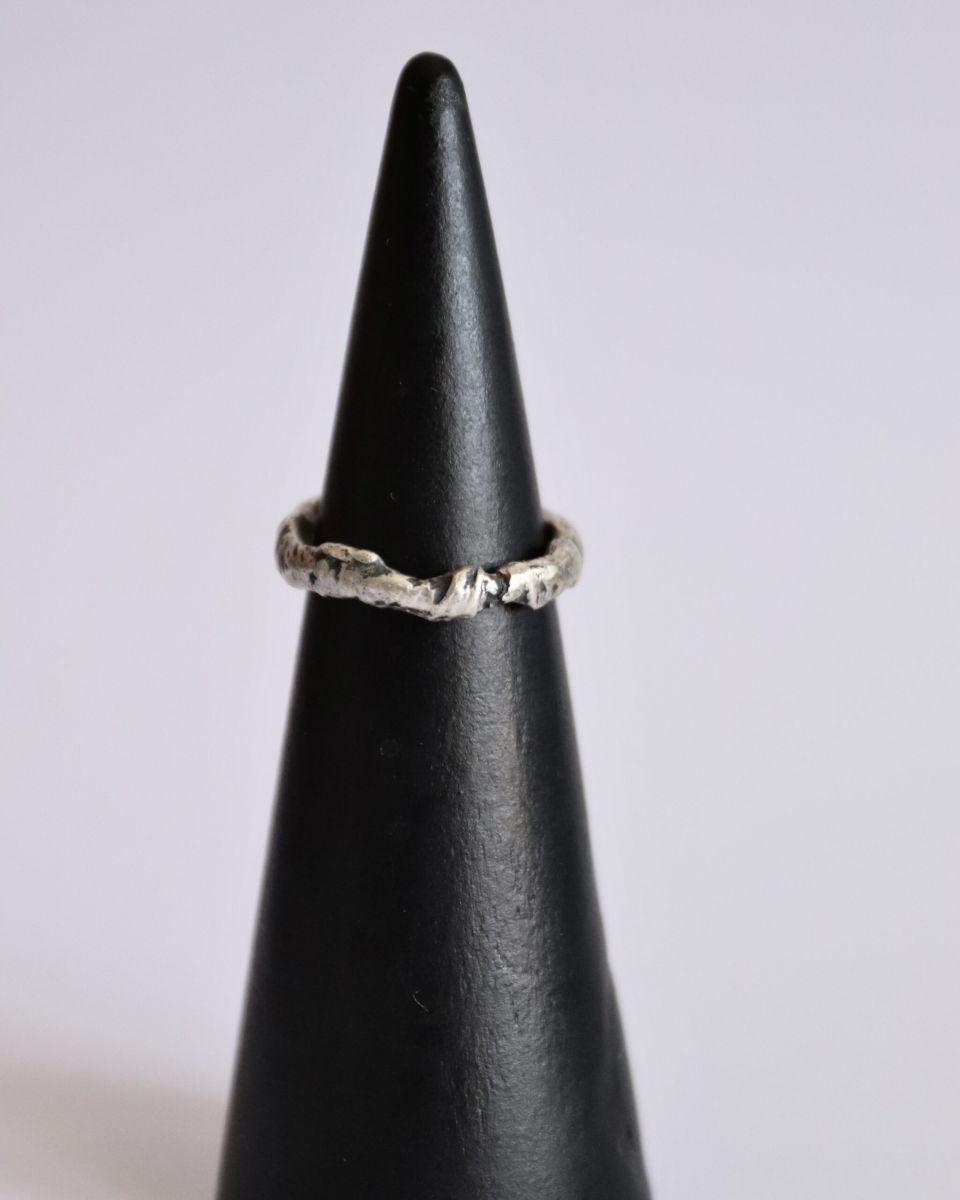 Bague Lelyane 3, bague en argent fait main par Maryjou — vue 5