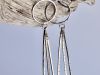 Boucles hybrides Tryo, boucles d’oreilles en argent fait main par Maryjou — vue 2