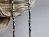 Boucles Lignes, boucles d’oreilles en argent fait main par Maryjou — vue 3