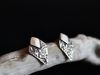 Boucles ozanges, boucles d’oreilles en argent fait main par Maryjou — vue 3