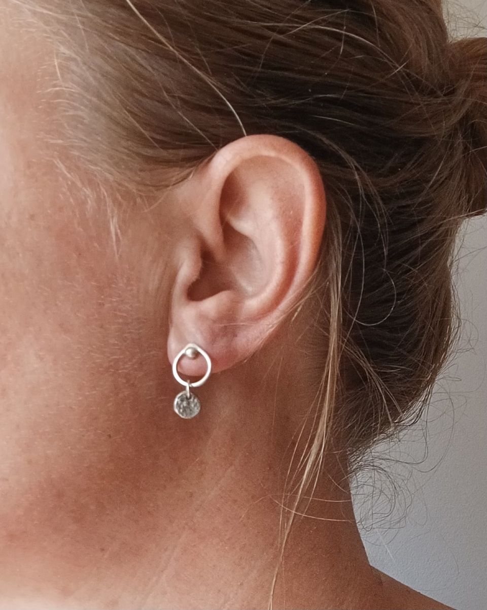 Boucles Tygout 5 Boucles Tygout, boucles d’oreilles en argent fait main par Maryjou