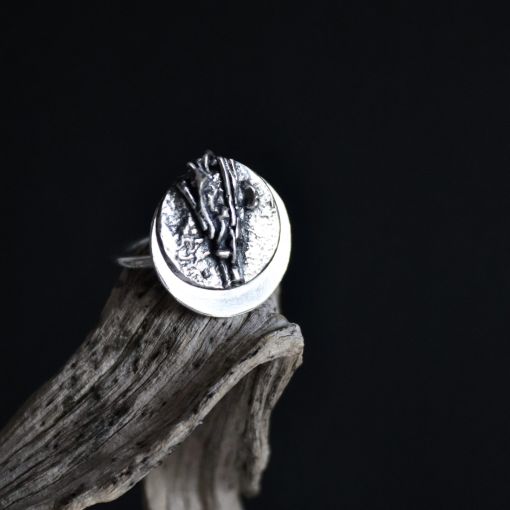 Bague bouquet, bague en argent fait main par Maryjou — vue 5
