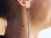 Boucles Lignes 12 Boucles Lignes, boucles d’oreilles en argent fait main par Maryjou