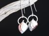 Boucles Selvane, boucles d’oreilles en argent fait main par Maryjou — vue 2