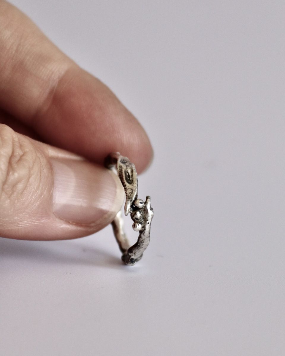 Bague Lelyane, bague en argent fait main par Maryjou — vue 6