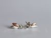 Boucles Orilys 8 Boucles Orilys, boucles d’oreilles en argent fait main par Maryjou — vue 3