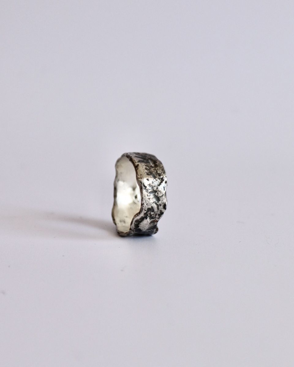 Bague Roc 3 Bague Roc, bague en argent fait main par Maryjou — vue 3