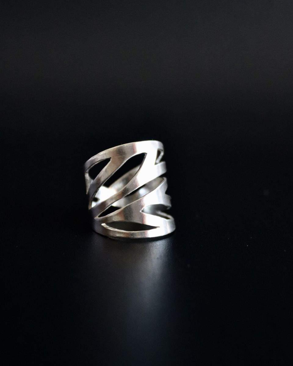 Bague Aelys, bague en argent fait main par Maryjou