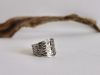 Bague empreinte, bague en argent fait main par Maryjou — vue 2