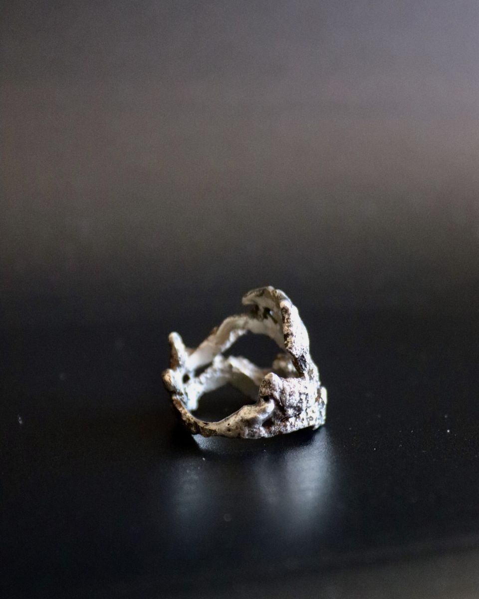 Bague vestyges 2 Bague vestyges, bague en argent fait main par Maryjou — vue 2