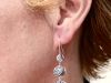 Boucles Lunes, boucles d’oreilles en argent fait main par Maryjou — vue 5