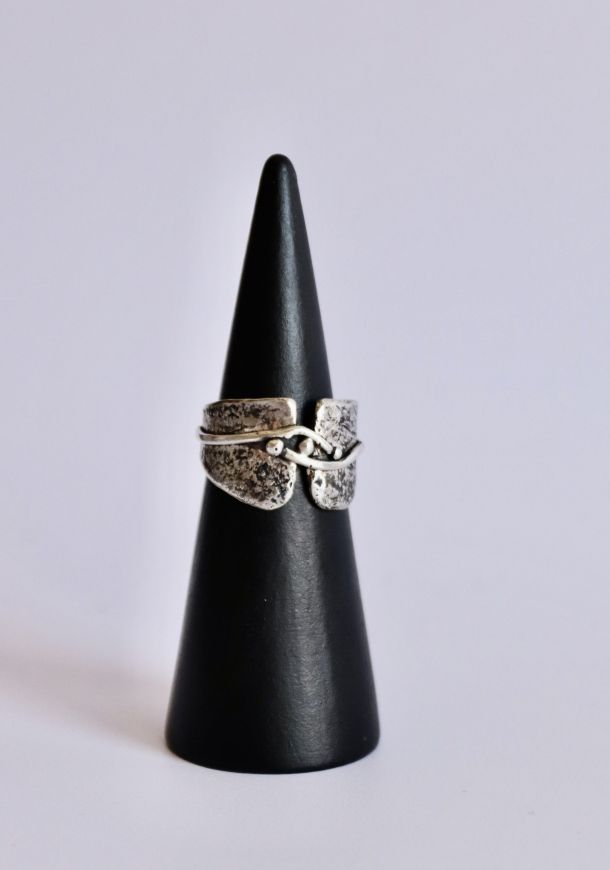 Bague éclat, bague en argent fait main par Maryjou