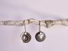 Boucles reversibles Ondes, boucles réversibles en argent fait main par Maryjou