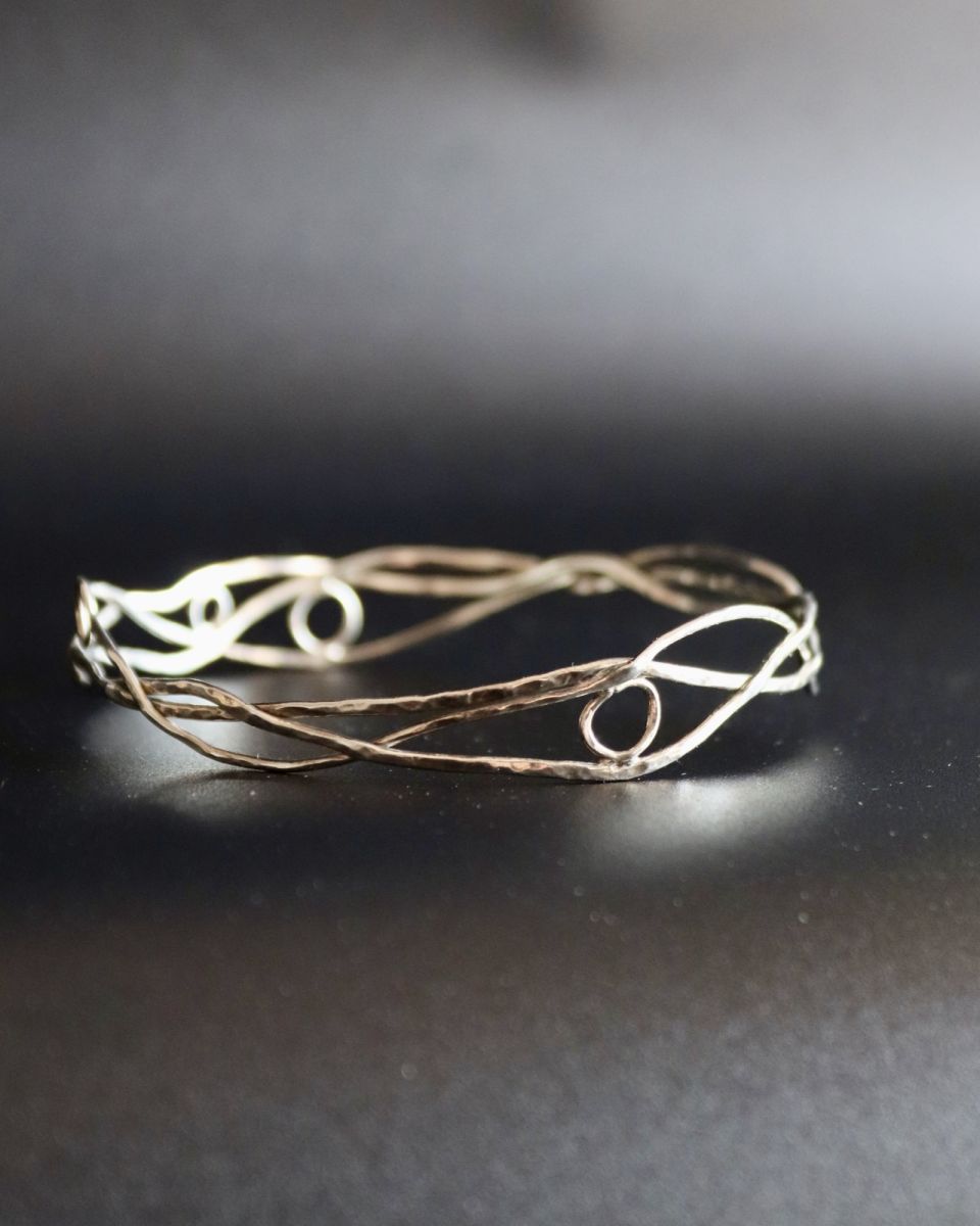 Bracelet Elfy 4 Bracelet Elfy, bracelet en argent fait main par Maryjou — vue 4