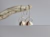 Boucles Selvane, boucles d’oreilles en argent fait main par Maryjou