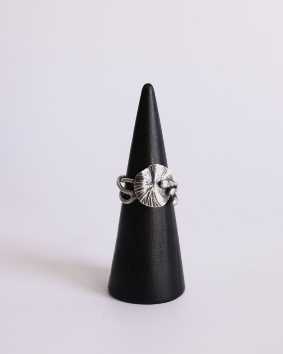 Bague Nénuphar, bague en argent fait main par Maryjou