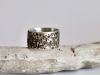 Bague krepi, bague en argent fait main par Maryjou — vue 4
