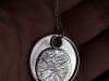 Pendentif soleye 7 Pendentif soleye, pendentif en argent fait main par Maryjou — vue 3