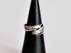 Bague elan, bague en argent fait main par Maryjou — vue 2