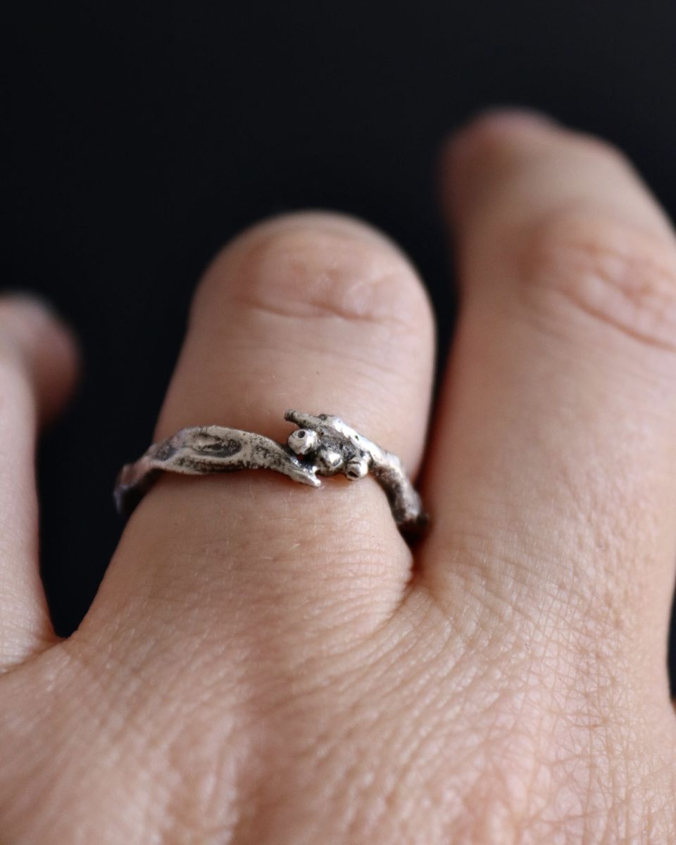 Bague Lelyane, bague en argent fait main par Maryjou — vue 3