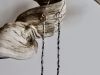Boucles Lignes 7 Boucles Lignes, boucles d’oreilles en argent fait main par Maryjou — vue 2