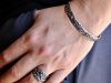 Bracelet Amalgame 12 Bracelet Amalgame, bracelet en argent fait main par Maryjou — vue 5
